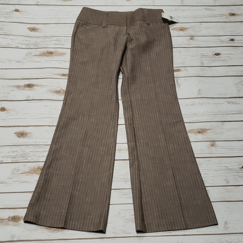 Striped dress pants